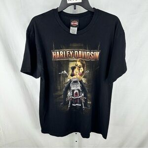 Harley Davidson Men’s Murfreesboro Tennessee Black T Shirt Size L